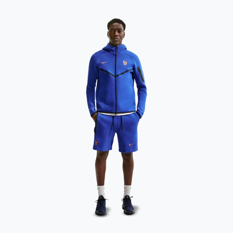 Vyriški futbolo šortai Nike FFF Tech Fleece game royal/metallic copper 2