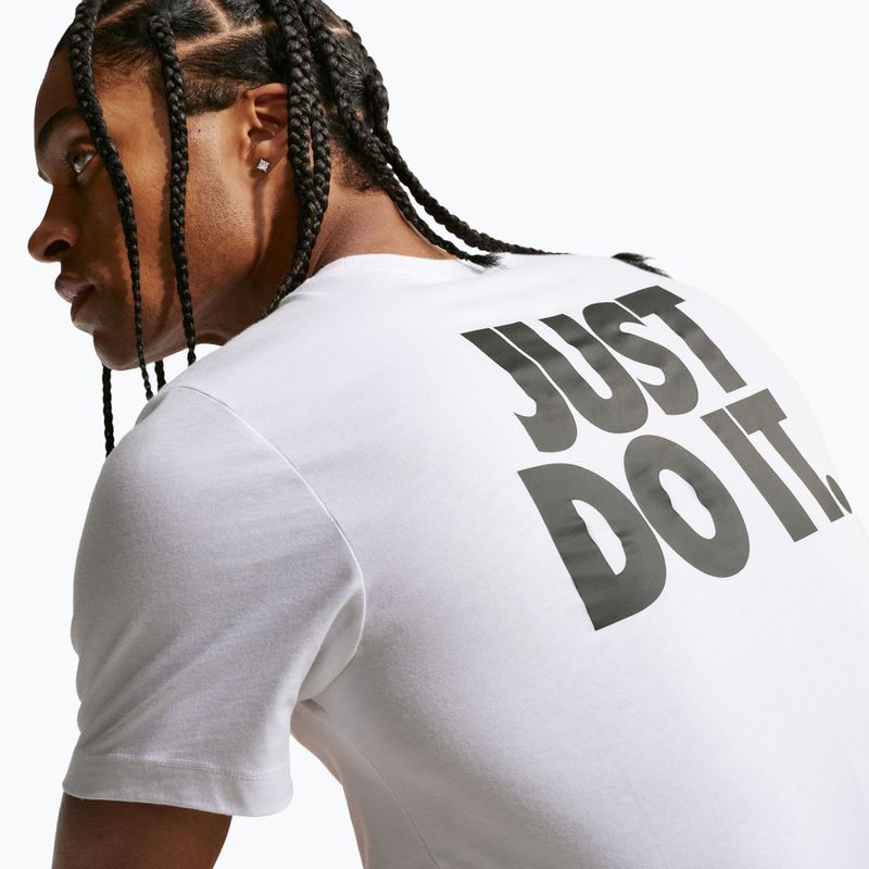 Vyriški marškinėliai Nike Sportswear white/black 4