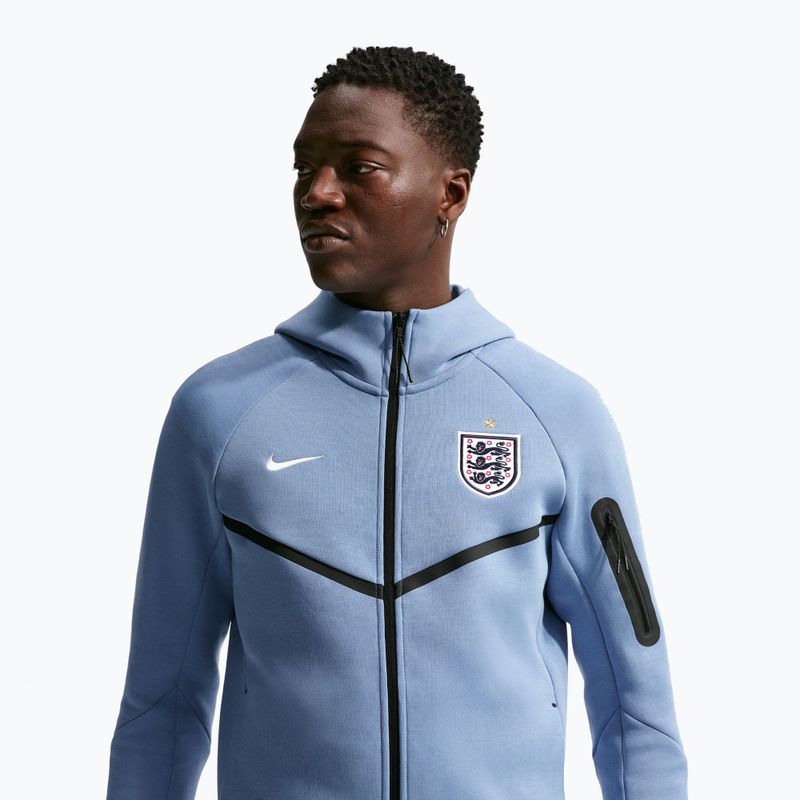 Vyriškas džemperis Nike England Tech Fleece Windrunner Full Zip work blue/white 4