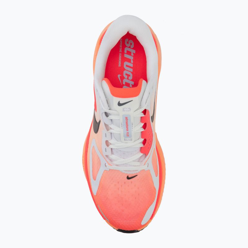 Moteriški bėgimo batai Nike Structure Plus white/hot lava/orange pulse/black 5