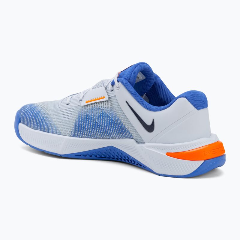 Vyriški treniruočių batai Nike Metcon 10 football grey/blue crystal/midnight navy 3