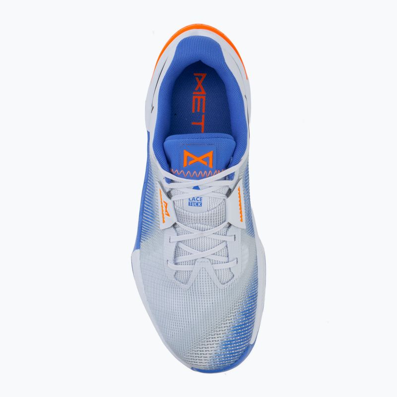 Vyriški treniruočių batai Nike Metcon 10 football grey/blue crystal/midnight navy 5