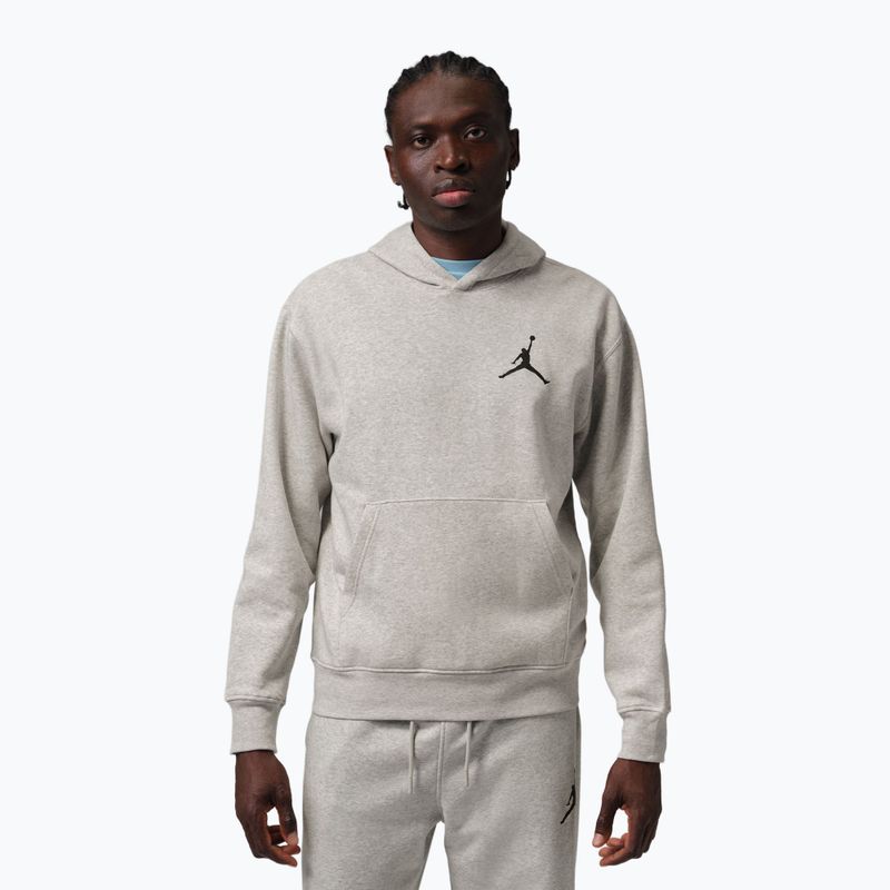 Vyriškas džemperis Jordan Pullover Hoodie pilka heather/juoda