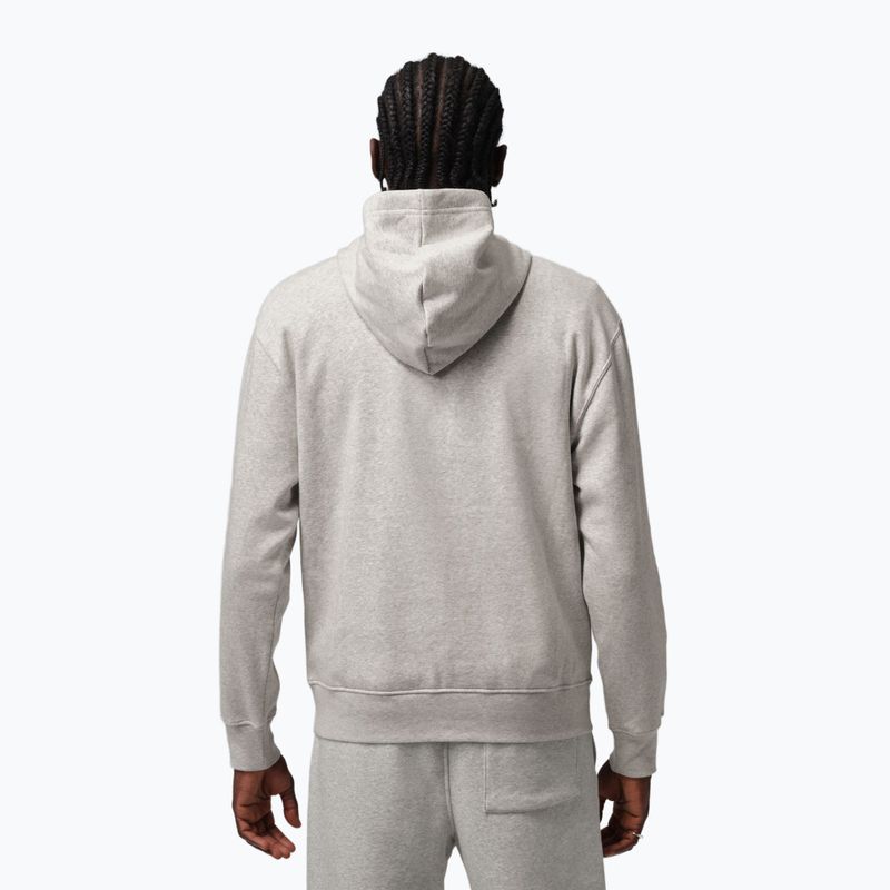 Vyriškas džemperis Nike Jordan Pullover Hoodie grey heather/black 3