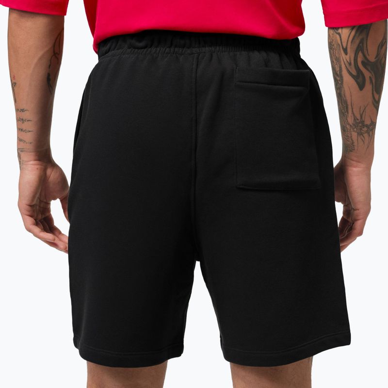 Vyriški šortai Jordan Fleece black/gym red 5