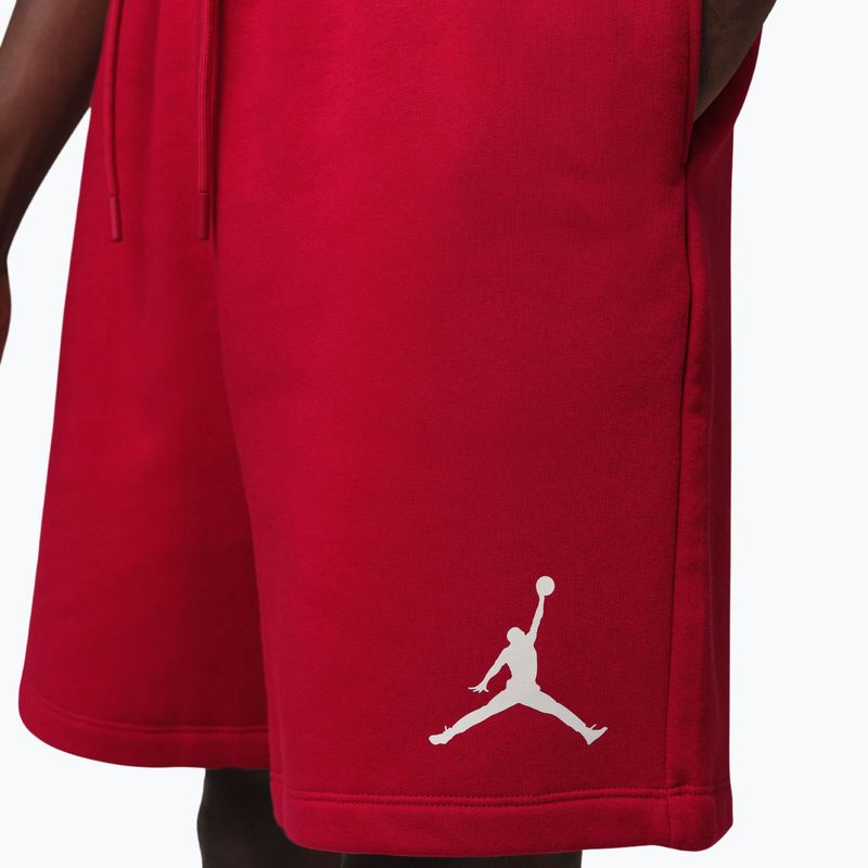 Vyriški šortai Nike Jordan Fleece gym red/white 5