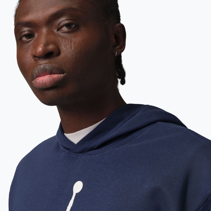 Vyriškas džemperis Jordan Pullover Hoodie midnight navy/white 5