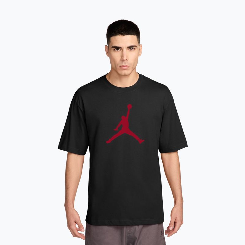 Vyriški marškinėliai Nike Jordan black/gym red