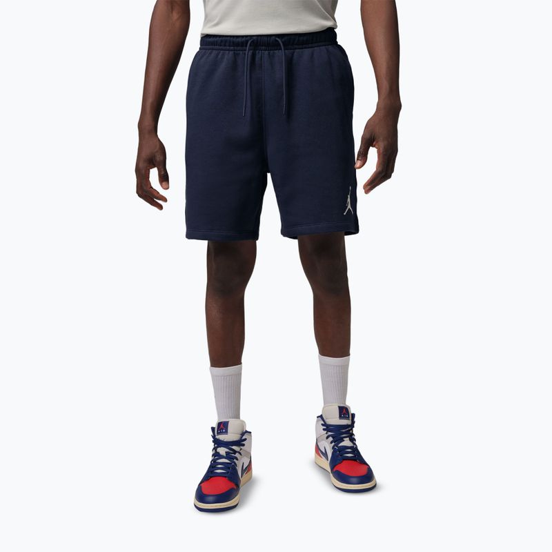 Vyriški šortai Jordan Fleece midnight navy/white