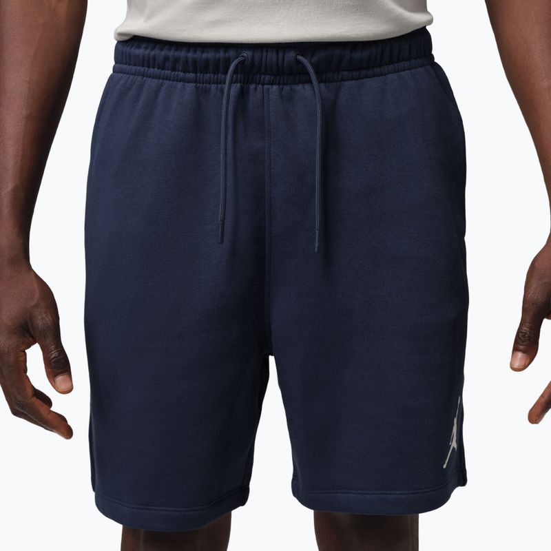 Vyriški šortai Jordan Fleece midnight navy/white 3