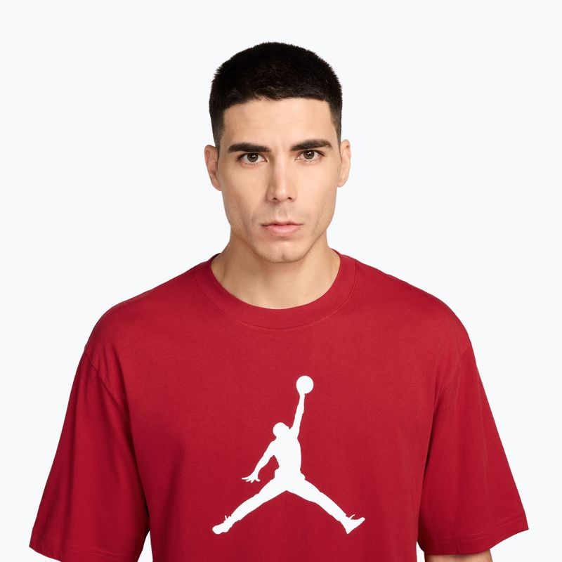 Vyriški marškinėliai  Jordan gym red/white 3