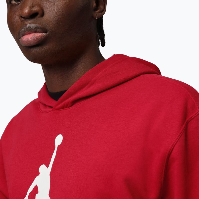 Vyriškas džemperis Nike Jordan Pullover Hoodie gym red/white 5