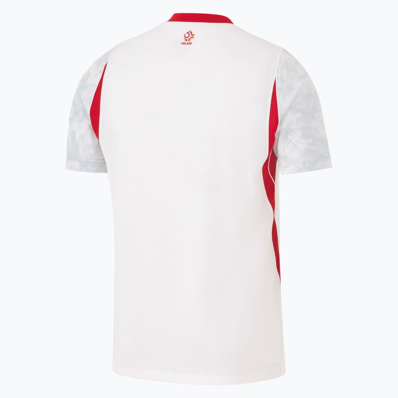 Vyriški futbolo marškinėliai Nike Dri-Fit Poland Stadium Home 2026 white/field silver 2