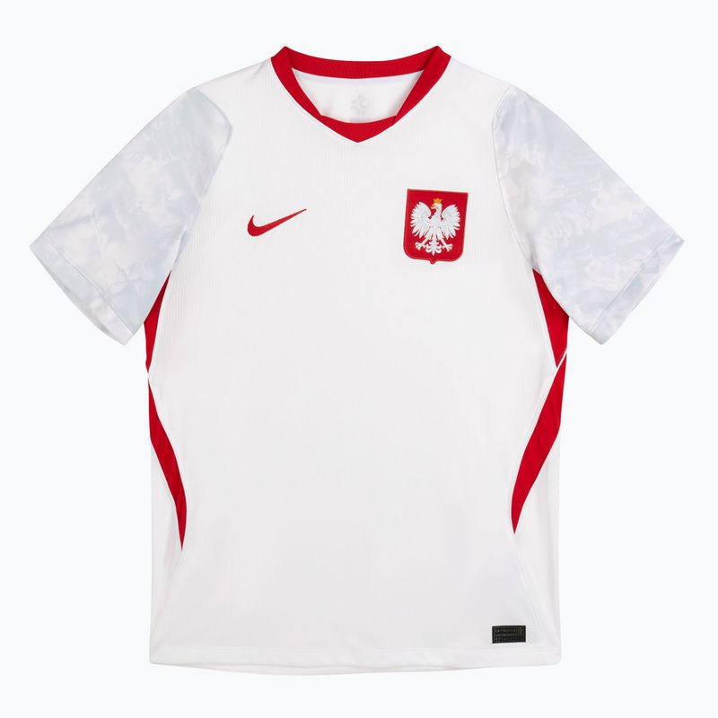 Vyriški futbolo marškinėliai Nike Dri-Fit Poland Stadium Home 2026 white/field silver 3