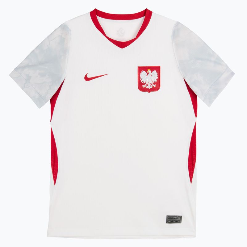 Vaikiški futbolo marškinėliai Nike Dri-Fit Poland Stadium Home 2026 white/field silver 3
