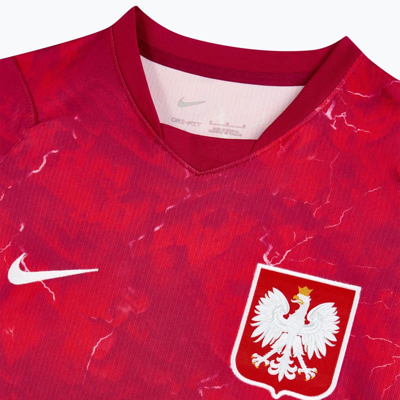 Vyriški futbolo marškinėliai Nike Dri-Fit Poland Stadium Away 2026 noble red/sport red 4