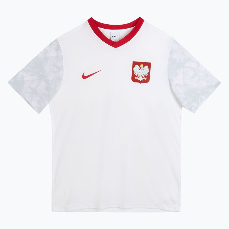Vyriški futbolo marškinėliai Nike Dri-Fit Poland Home 2026 white/field silver 3