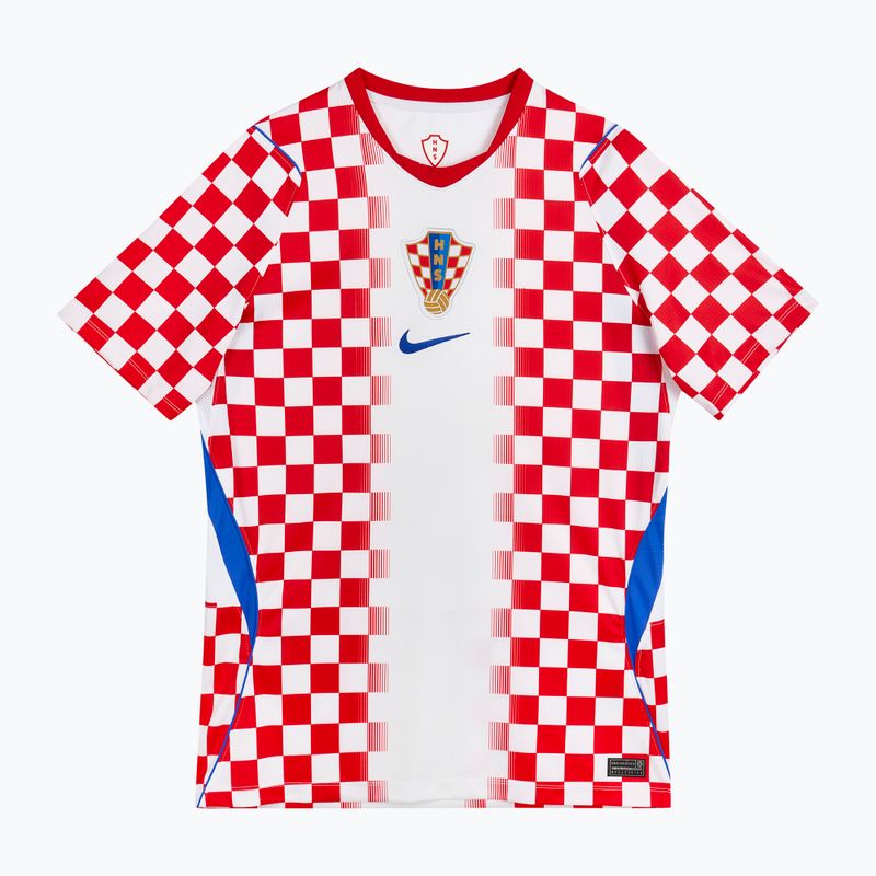Vyriški futbolo marškinėliai Nike Dri-Fit Croatia Stadium Home 2026 white/university red 3