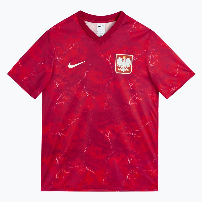 Vyriški futbolo marškinėliai Nike Dri-Fit Poland Away 2026 noble red/sport red 3