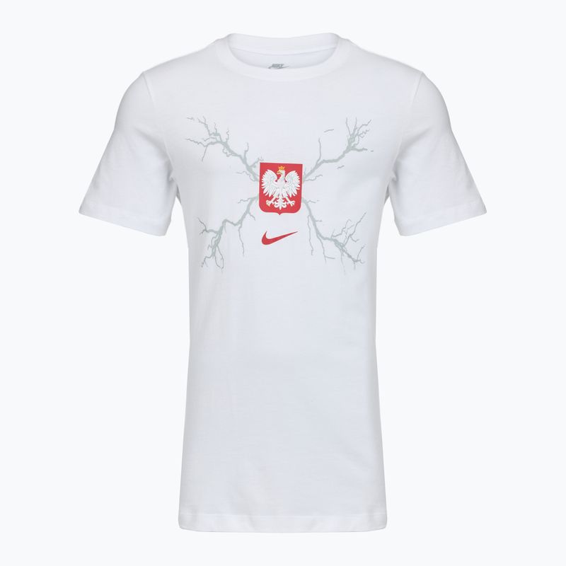 Vyriški futbolo marškinėliai Nike Graphic Poland white