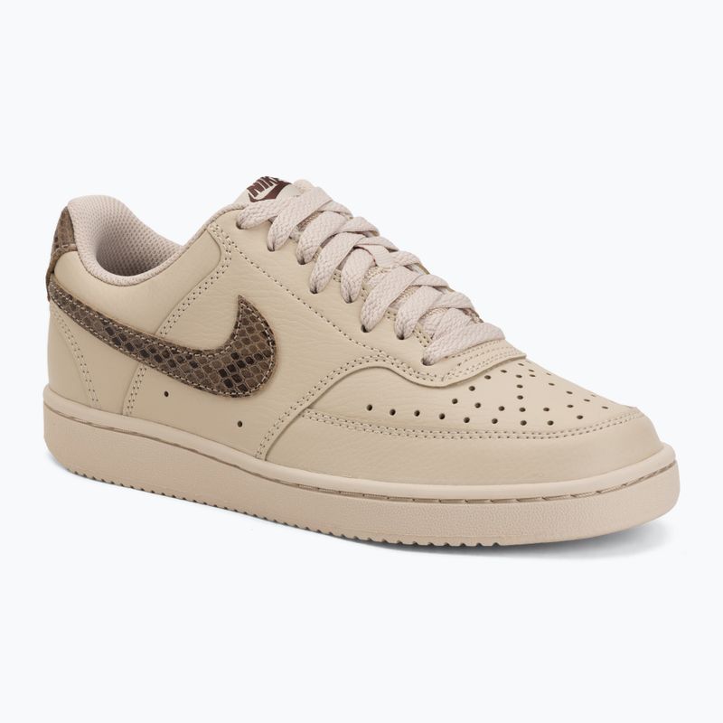 Moteriški batai Nike Court Vision Low Premium sanddrift/black/british khaki