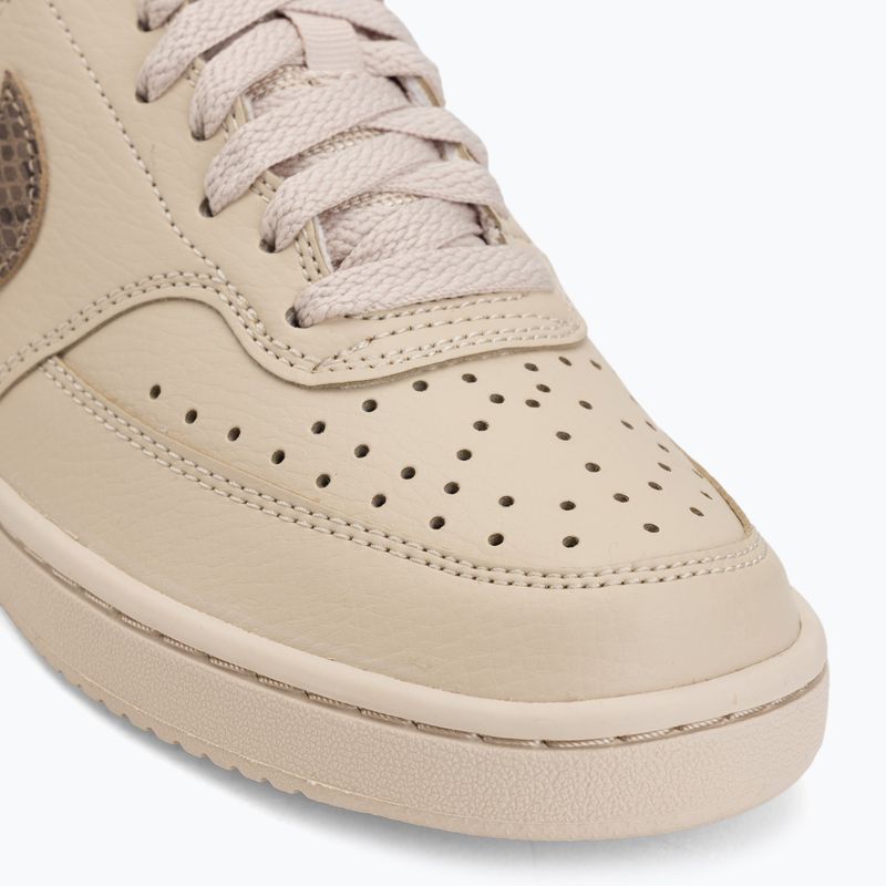 Moteriški batai Nike Court Vision Low Premium sanddrift/black/british khaki 7