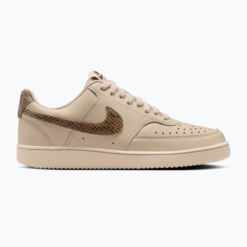 Moteriški batai Nike Court Vision Low Premium sanddrift/black/british khaki 8