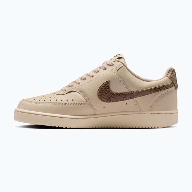 Moteriški batai Nike Court Vision Low Premium sanddrift/black/british khaki 9