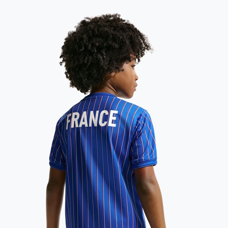 Vaikiški futbolo marškinėliai Nike France Pre-Match game royal/university red/white 7