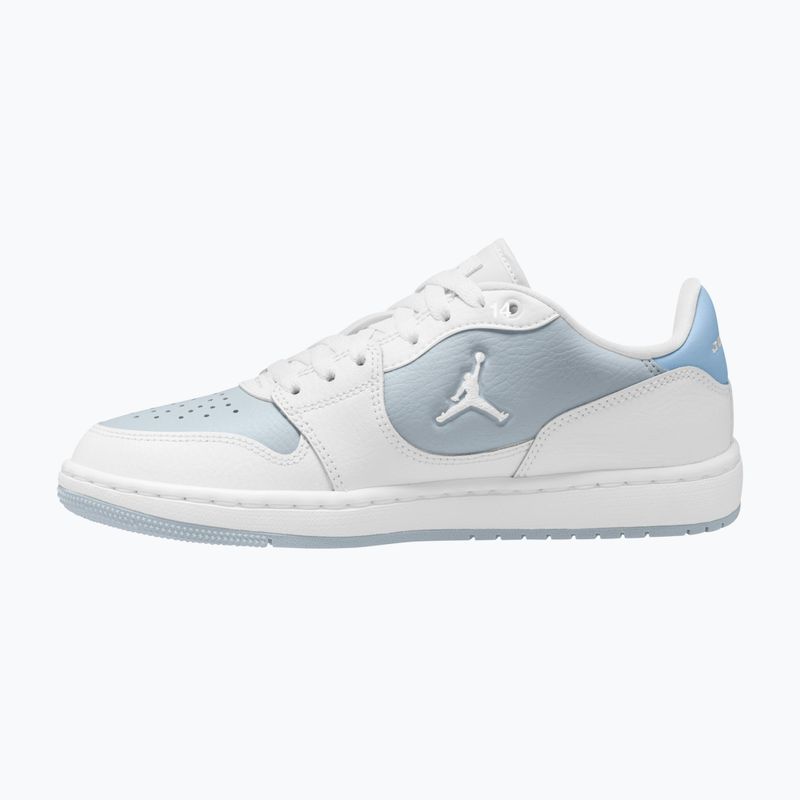 Moteriški batai Nike Jordan Court Connect Low white/aura/psychic blue 2