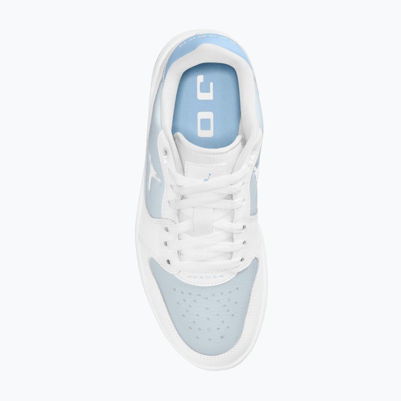 Moteriški batai Nike Jordan Court Connect Low white/aura/psychic blue 4