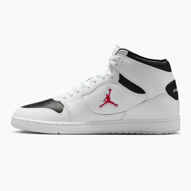 Vyriški batai Jordan Court Connect Mid white/black/gym red 2