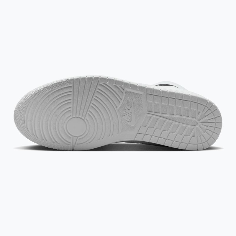 Vyriški batai Jordan Court Connect Mid white/black/gym red 3