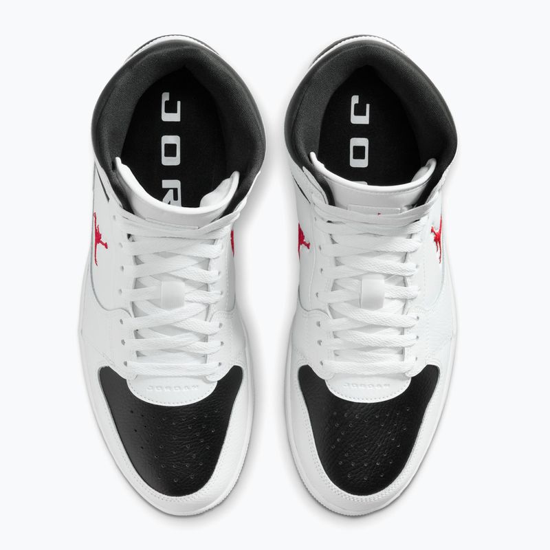 Vyriški batai Jordan Court Connect Mid white/black/gym red 4