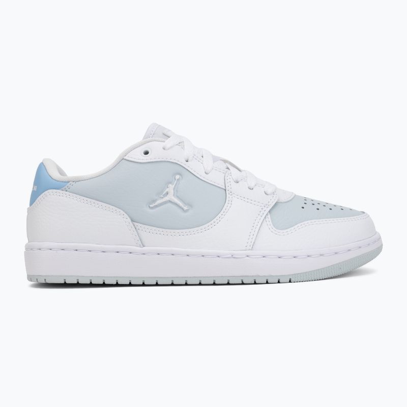 Buty damskie Nike Jordan Court Connect Low white/aura/psychic blue 2