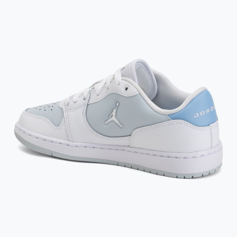 Moteriški batai Jordan Court Connect Low white/aura/psychic blue 3