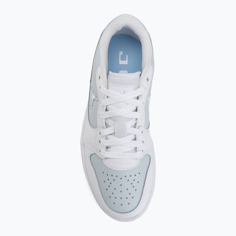 Moteriški batai Jordan Court Connect Low white/aura/psychic blue 5
