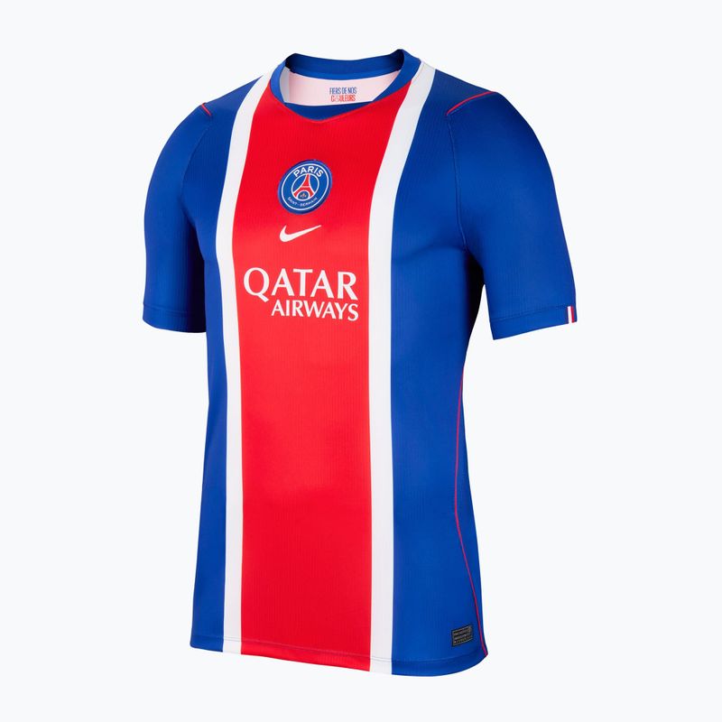 Vyriški futbolo marškinėliai Nike Paris Saint-Germain Dri-Fit Stadium Home old royal/white/university red/white