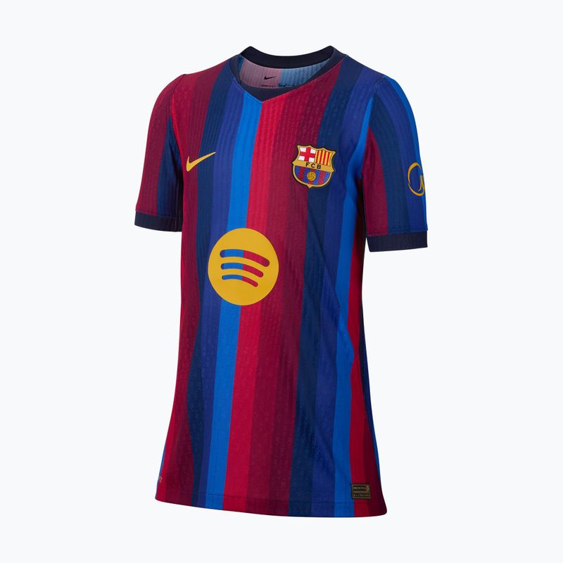 Vaikiški futbolo marškinėliai Nike FC Barcelona Dri-Fit ADV Match deep garnet/blue void