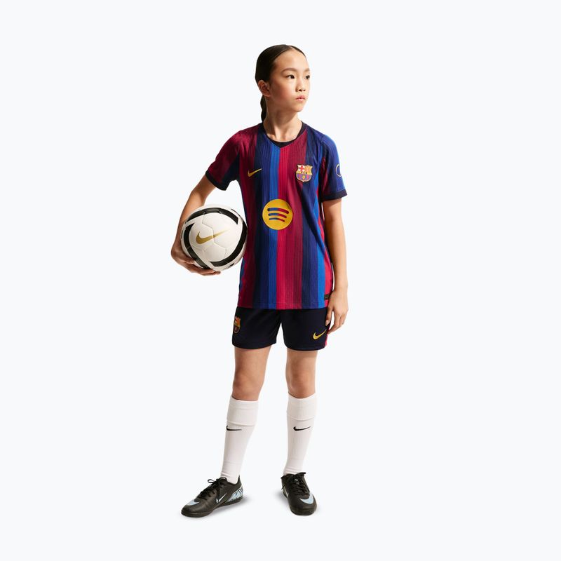 Vaikiški futbolo marškinėliai Nike FC Barcelona Dri-Fit ADV Match deep garnet/blue void 5