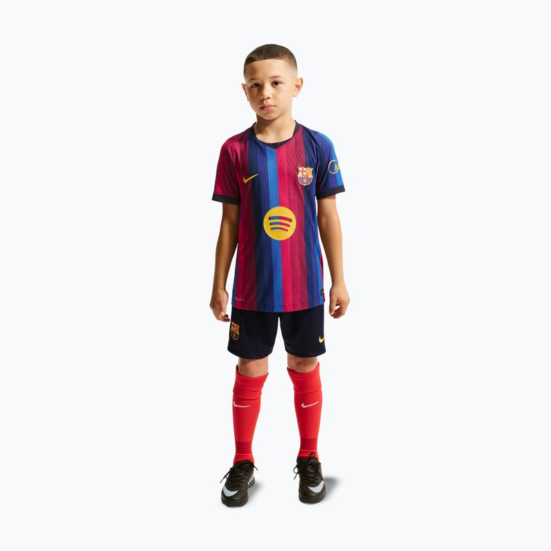Vaikiški futbolo marškinėliai Nike FC Barcelona Dri-Fit ADV Match deep garnet/blue void 6