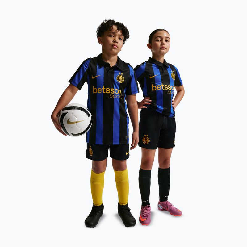 Vaikiški futbolo šortai Nike Inter Milan Dri-Fit Stadium Home black/university gold 2