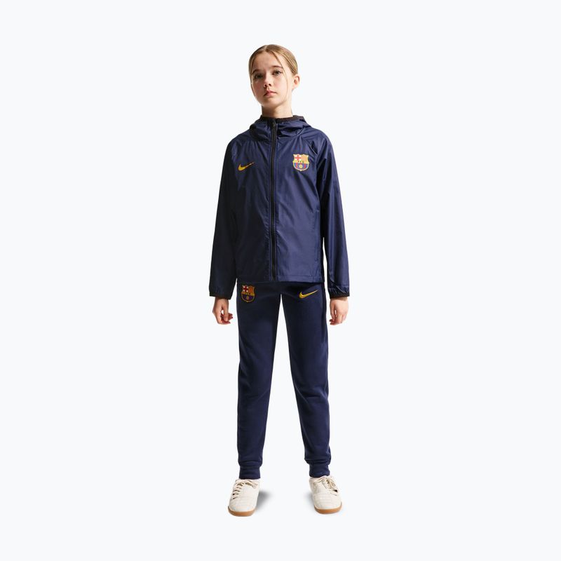 Vaikiška futbolo striukė Nike FC Barcelona Academy Pro blackened blue/black/mineral yellow 2