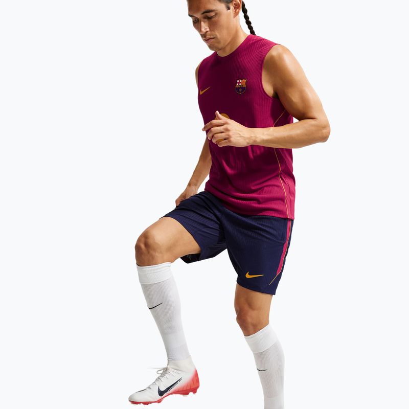Vaikiški futbolo šortai Nike FC Barcelona Dri-Fit ADV Strike Elite blackened blue/noble red/mineral yellow 4