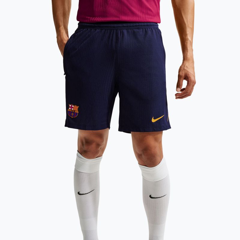 Vaikiški futbolo šortai Nike FC Barcelona Dri-Fit ADV Strike Elite blackened blue/noble red/mineral yellow 5