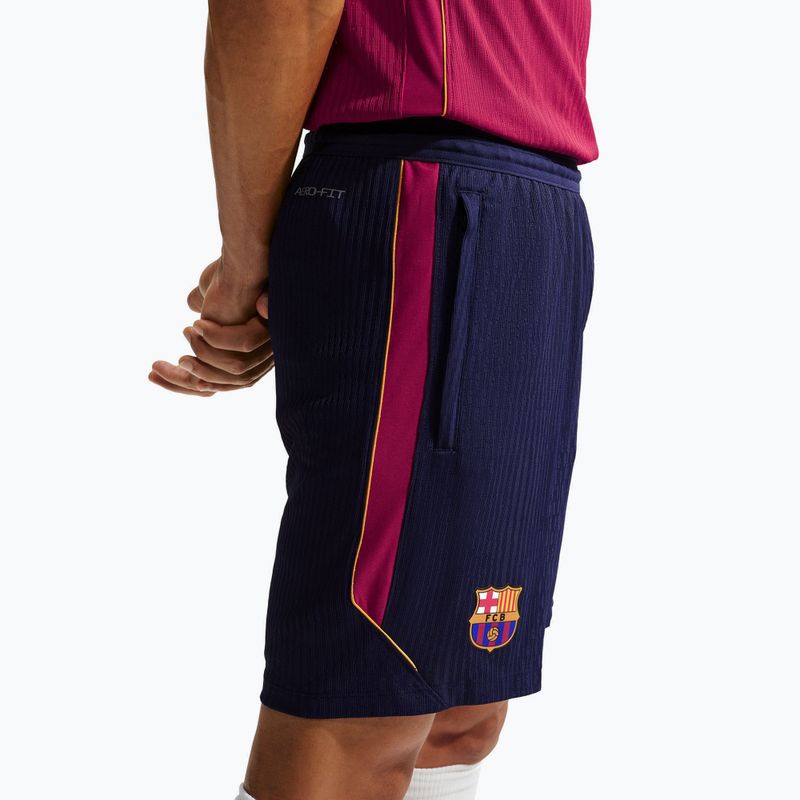 Vaikiški futbolo šortai Nike FC Barcelona Dri-Fit ADV Strike Elite blackened blue/noble red/mineral yellow 6