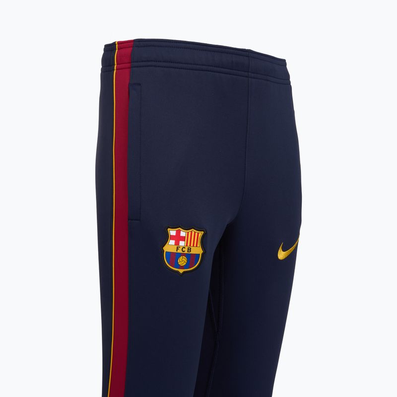 Vaikiška futbolo apranga Nike FC Barcelona Strike Dri-Fit Soccer Knit noble red/blackened blue 10