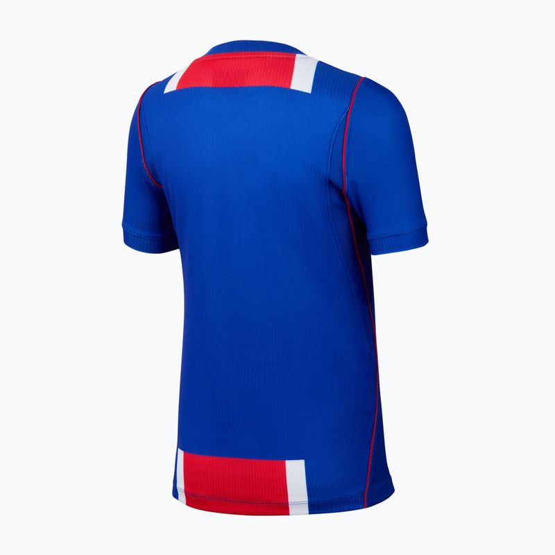 Vaikiški futbolo marškinėliai Nike Paris Saint-Germain Dri-Fit Stadium Home old royal/white/university red/white 2