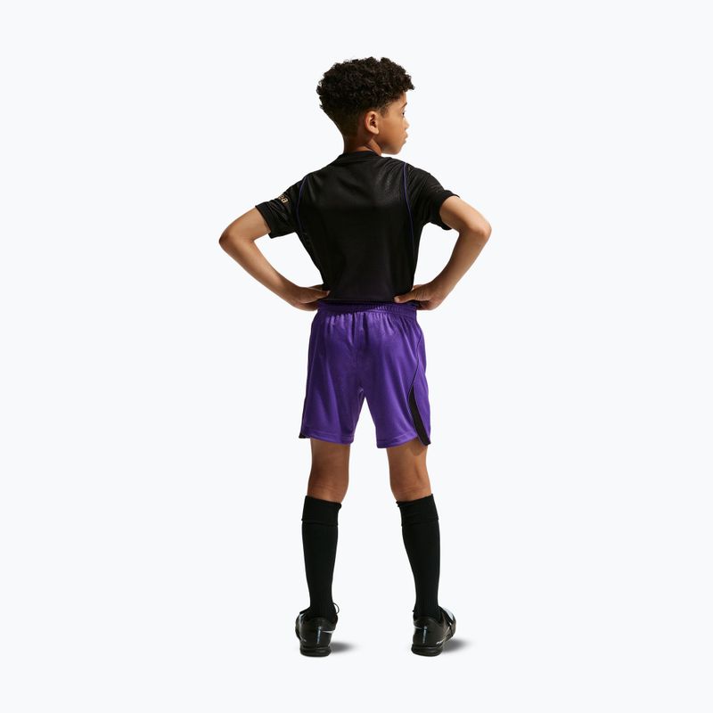 Vaikiški futbolo šortai Nike FC Barcelona 2026/27 Stadium Away field purple/black/black 3