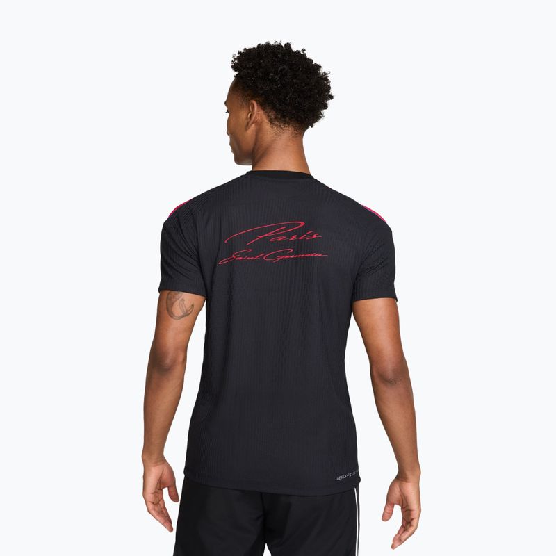 Vyriški futbolo marškinėliai Nike Paris Saint-Germain Dri-Fit ADV Strike Elite black/global red/hyper royal/global red 2